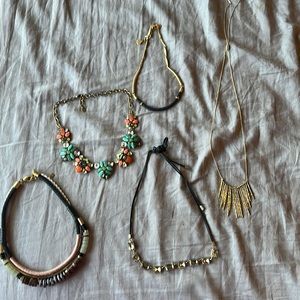 Lot of Stella &Dot necklaces